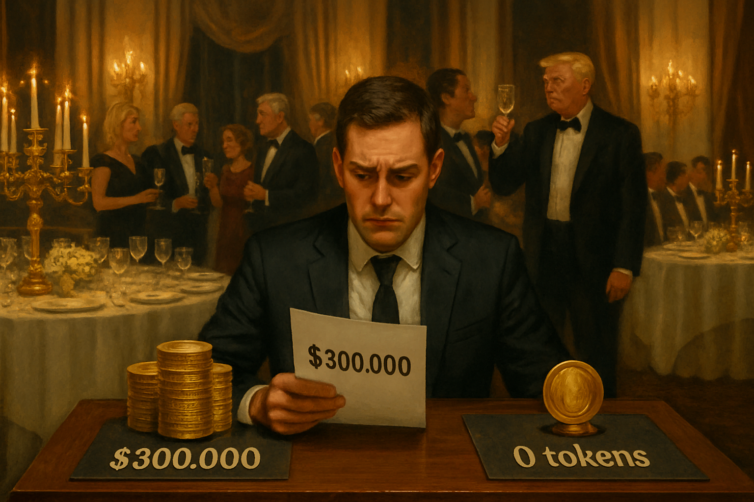 découvrez comment saisir l'opportunité unique de participer à un dîner exclusif avec donald trump. apprenez les différentes options pour obtenir votre place : débourser 300 000 $ ou utiliser 0 tokens. ne manquez pas cette expérience rare et intrigante !