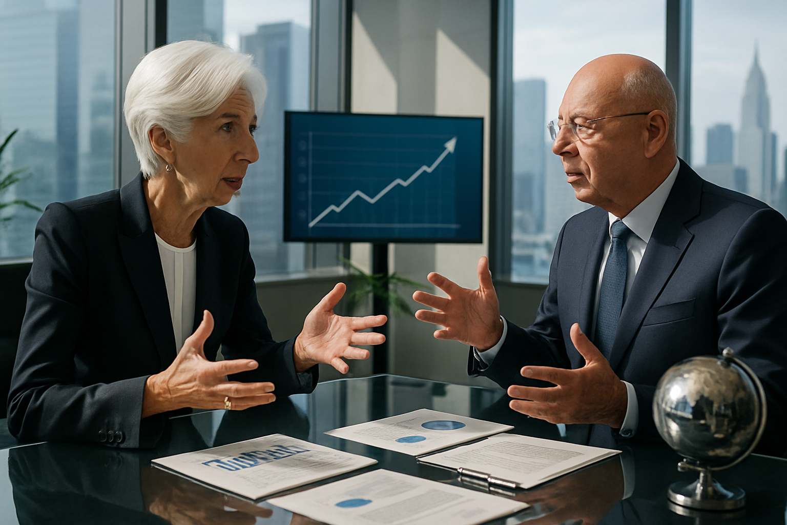 christine lagarde pourrait quitter la banque centrale européenne pour diriger le forum économique mondial, selon klaus schwab. cette éventualité soulève des interrogations sur l'avenir de la bce et les priorités économiques mondiales.