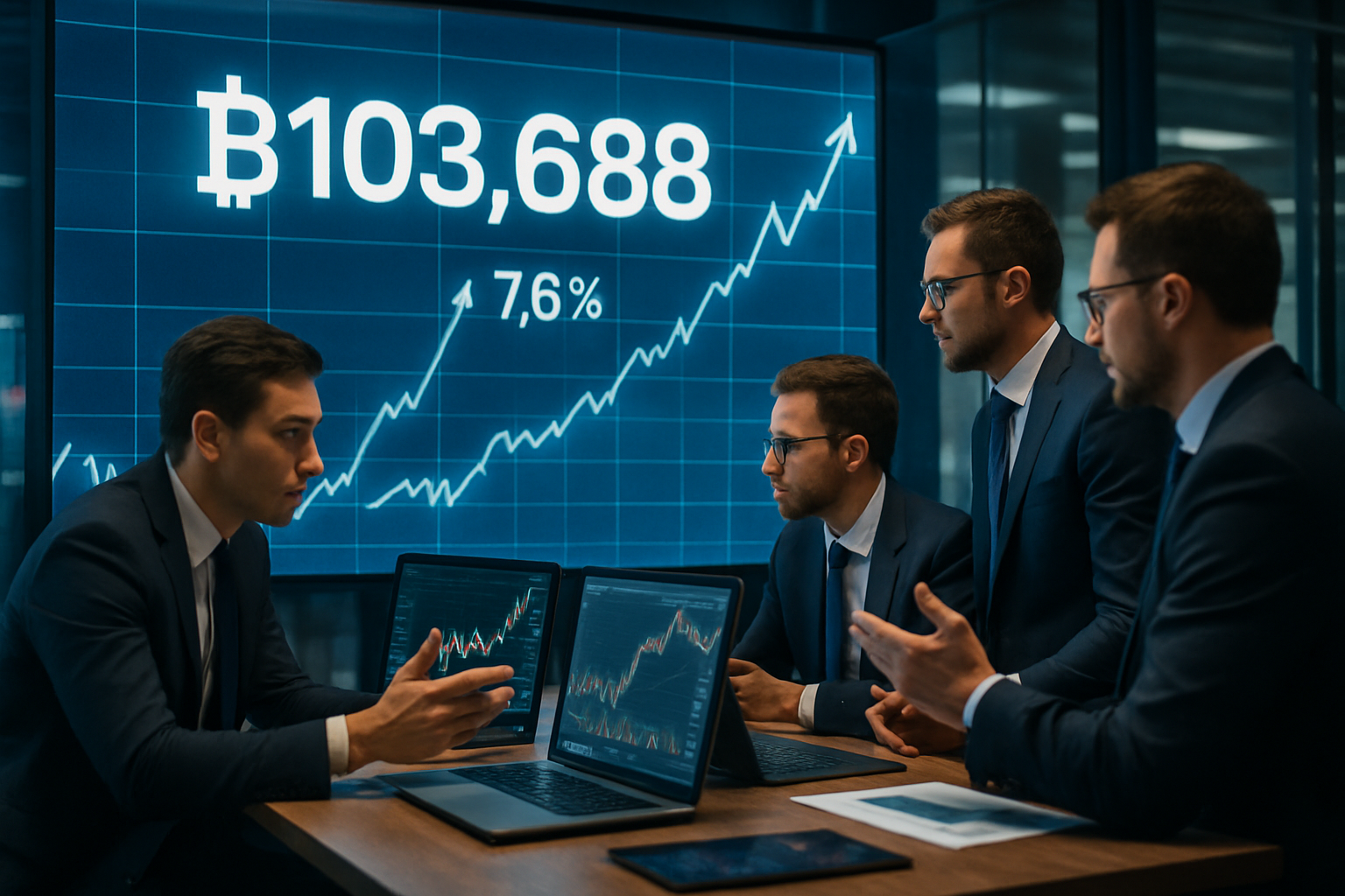 découvrez les dernières prévisions sur le prix du bitcoin, actuellement à 103 688 $, avec une hausse hebdomadaire remarquable de 7,6 %. un nouveau record avant juin est-il en vue ? analyse des tendances et perspectives du marché.