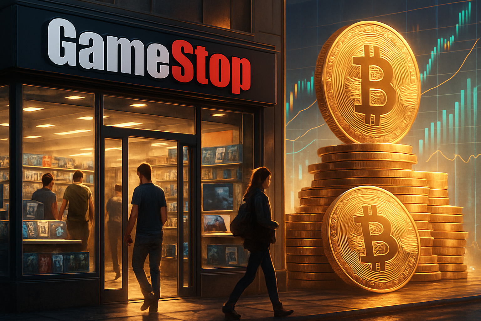 découvrez comment l'acquisition de 4 710 bitcoins par gamestop en seulement 5 semaines pourrait transformer son modèle économique et influencer l'avenir du retailer. quels bénéfices cette stratégie innovante pourrait-elle apporter à l'entreprise face à la volatilité du marché des cryptomonnaies ?