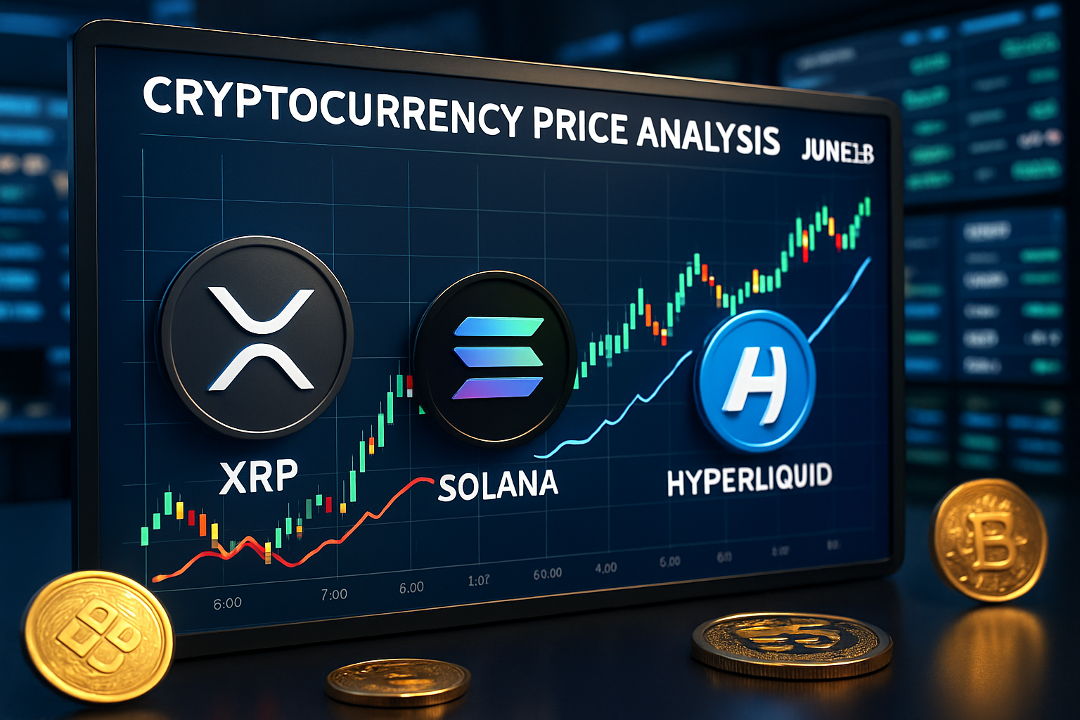 découvrez les dernières prévisions des prix des cryptomonnaies du 13 juin, avec un éclairage particulier sur xrp, solana et hyperliquid. analyse approfondie et insights pour naviguer dans le marché des crypto-actifs.