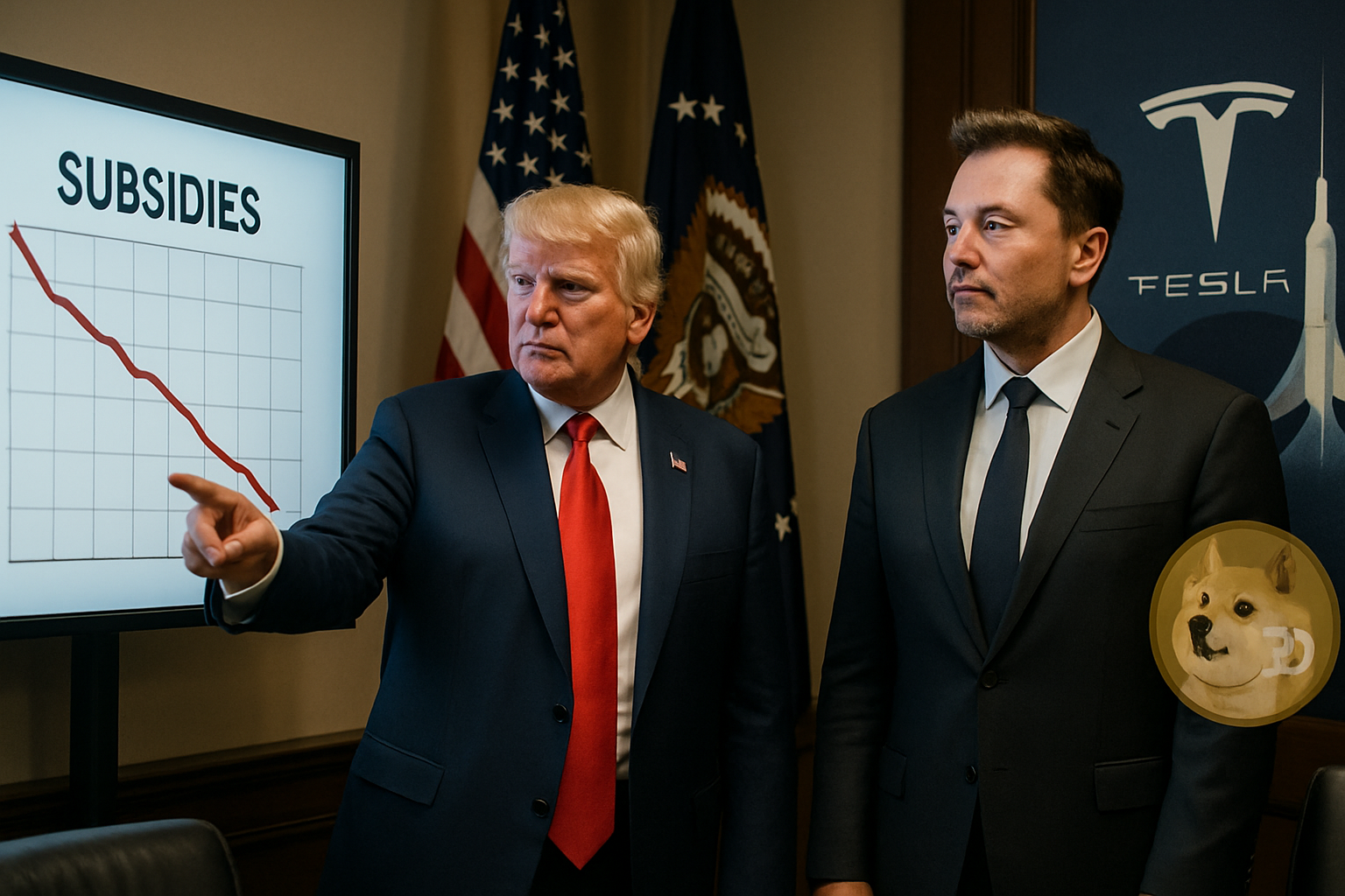 donald trump propose de supprimer les subventions destinées aux entreprises d'elon musk, y compris celles liées à la cryptomonnaie doge, soulevant des interrogations sur l'avenir de ces entreprises et l'impact sur le marché. découvrez les enjeux économiques et politiques de cette déclaration.