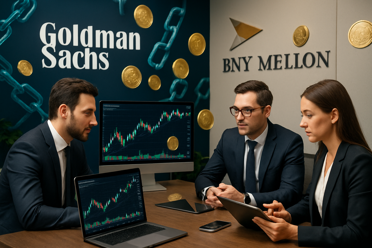découvrez comment goldman sachs et bny mellon révolutionnent la gestion d'actifs avec le lancement de fonds monétaires tokenisés, offrant à leurs clients une nouvelle approche innovante et sécurisée pour investir dans les marchés financiers.