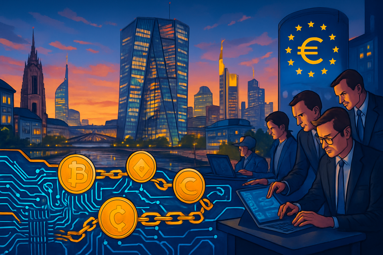 découvrez comment la banque centrale européenne prend un tournant décisif en s'engageant pleinement sur la blockchain, transformant ainsi le paysage économique européen et façonnant l'avenir des transactions financières.