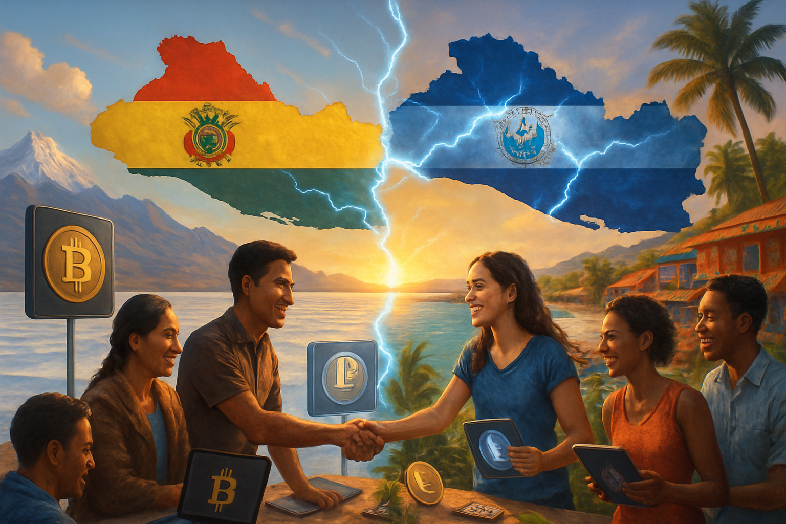 découvrez comment la bolivie et le salvador unissent leurs forces pour promouvoir l'adoption de la crypto-monnaie, défiant ainsi les monnaies traditionnelles et ouvrant de nouvelles perspectives économiques.