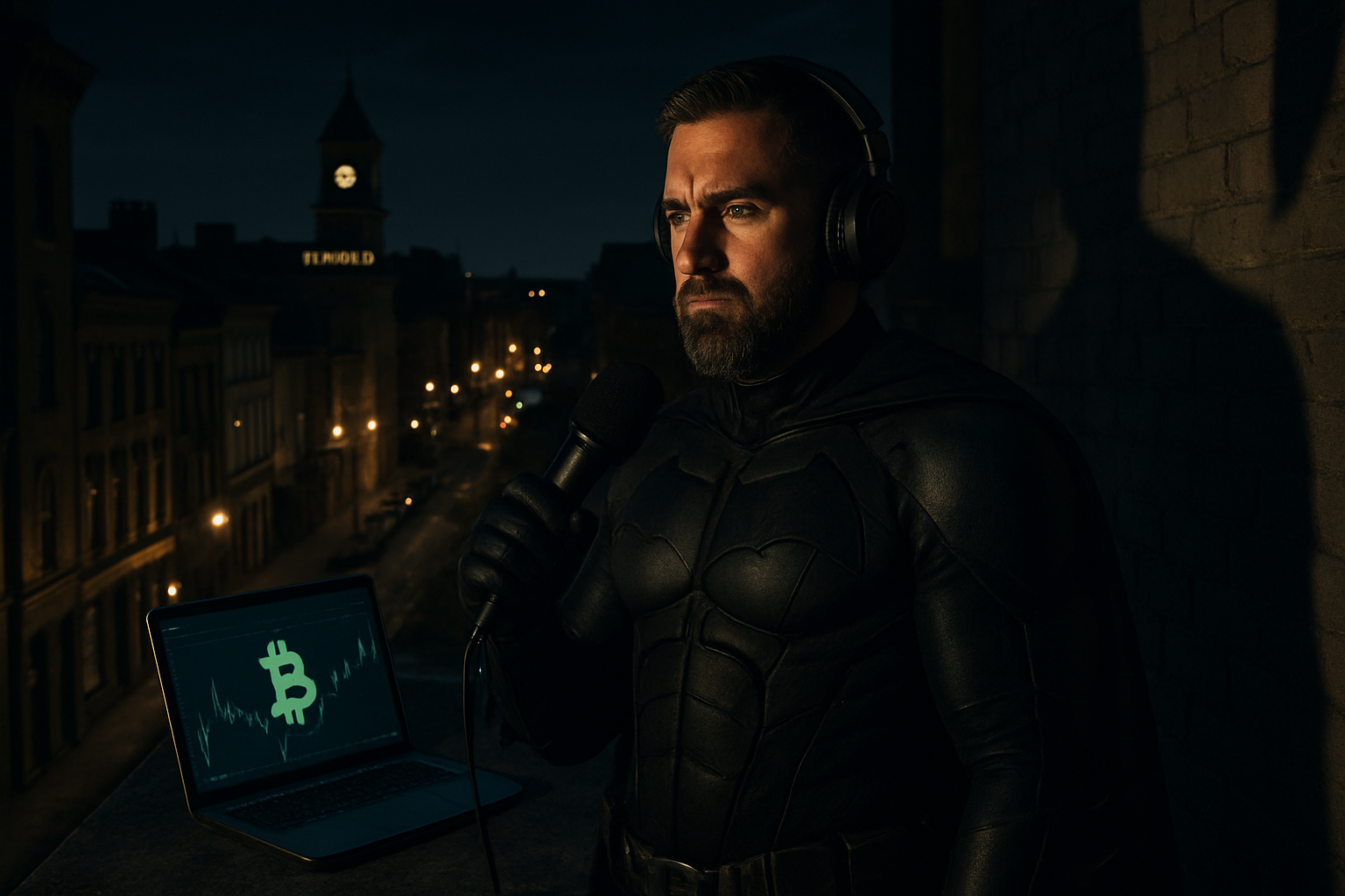 découvrez comment peter mccormack, le podcasteur bitcoin, se transforme en héros à bedford en luttant contre la criminalité avec détermination, à la manière d'un véritable batman. suivez son parcours inspirant et ses actions pour un avenir plus sûr.