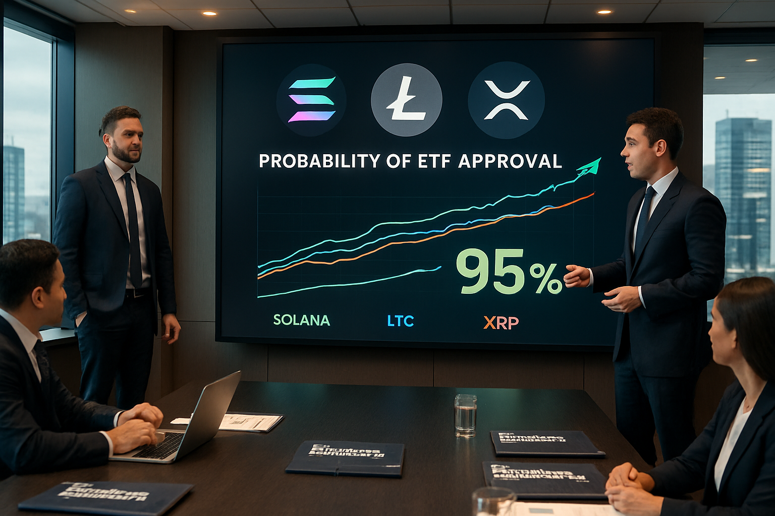 découvrez comment les analystes de bloomberg estiment à 95 % la probabilité d'approbation des etf pour solana, litecoin et xrp cette année, et ce que cela pourrait signifier pour l'avenir de ces cryptomonnaies.