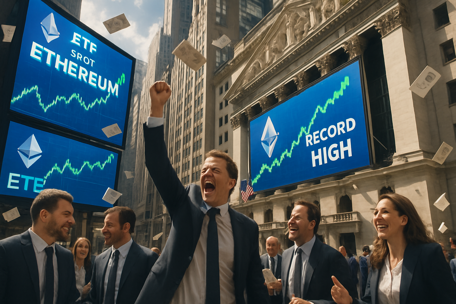 découvrez comment ethereum a captivé wall street en juillet avec des etf spot eth atteignant des niveaux record. analyse des tendances, des performances et de l'impact sur le marché des crypto-monnaies.