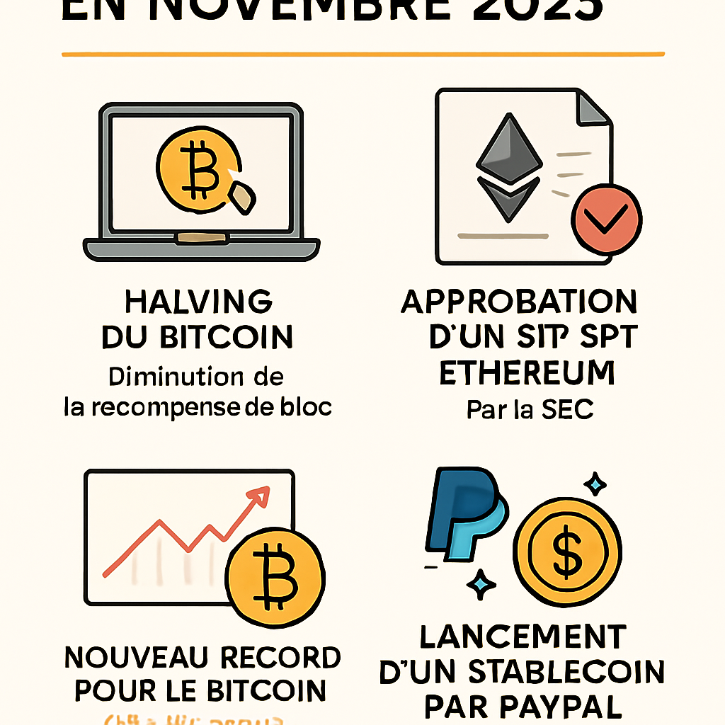 découvrez les points clés et les événements marquants de la crypto-monnaie durant la semaine du 10 novembre 2025 dans coin hebdo #214.