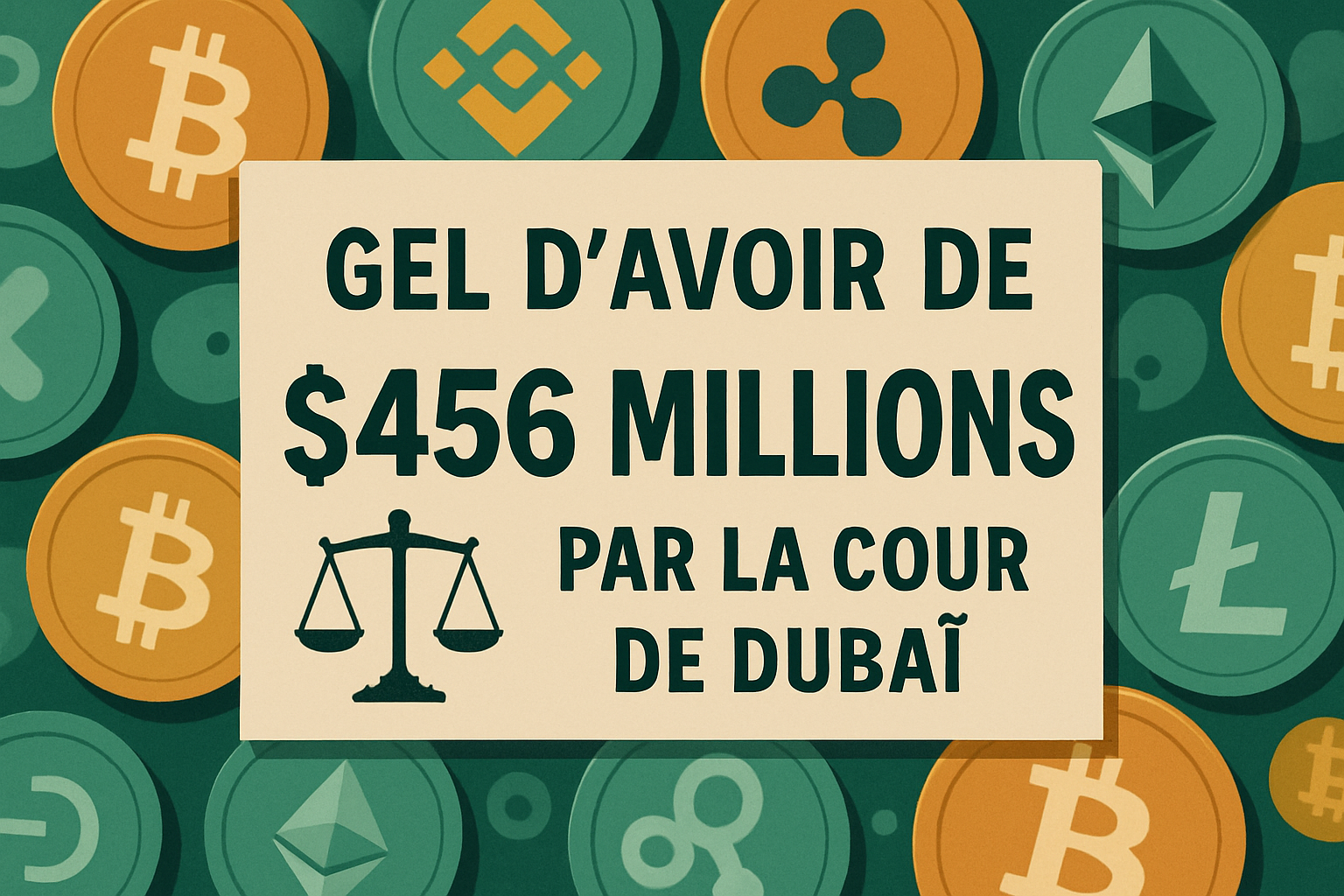 la cour de dubaï gèle 456 millions de dollars dans l'affaire de fraude trueusd, impliquant le sauvetage controversé de techteryx par justin sun, soulevant des questions sur la légalité des opérations financières.