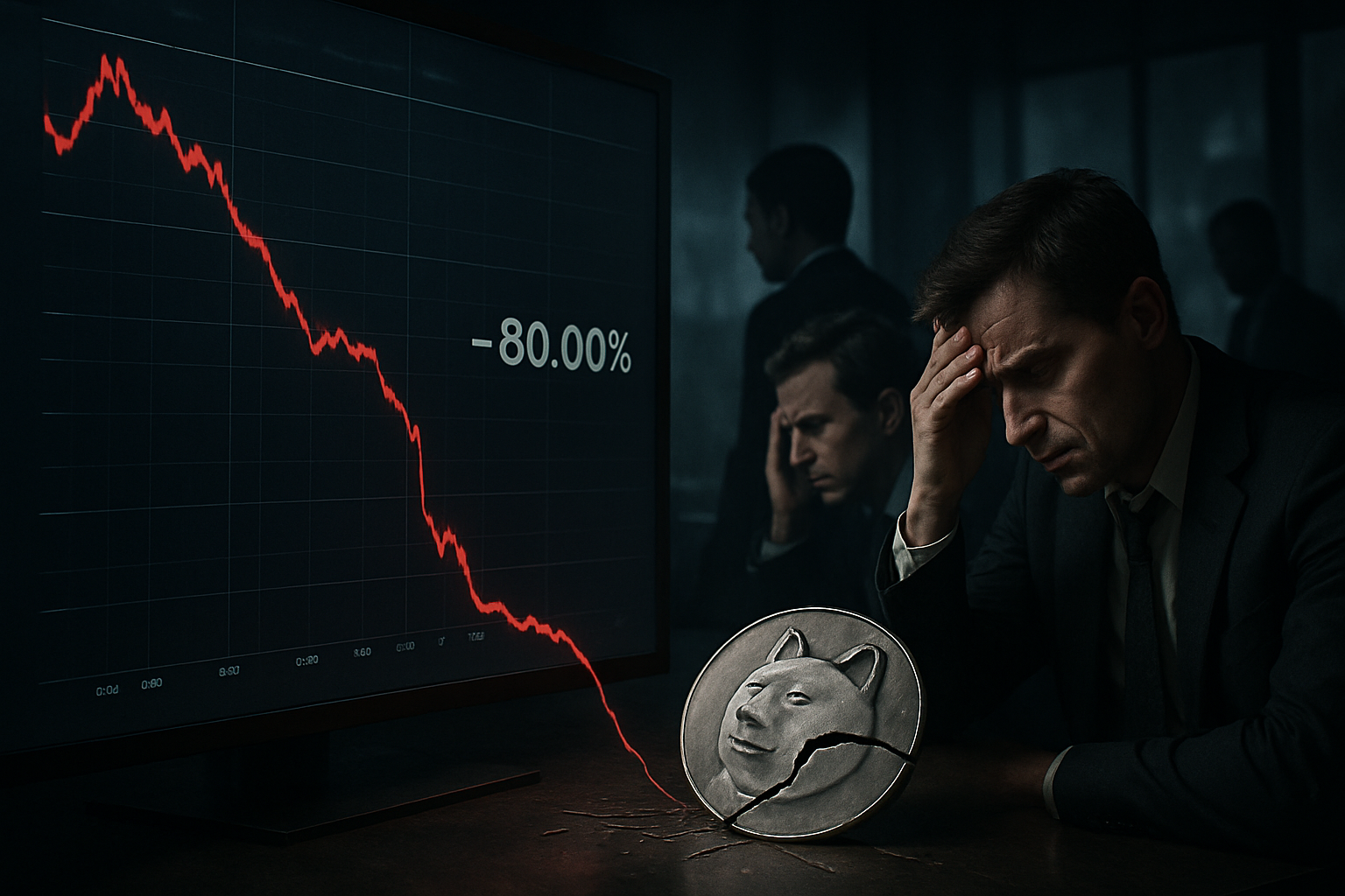 découvrez les prévisions du prix du dogecoin après la chute spectaculaire de 80% de l'etf doge en une nuit, et analysez si wall street abandonne cette cryptomonnaie prometteuse.
