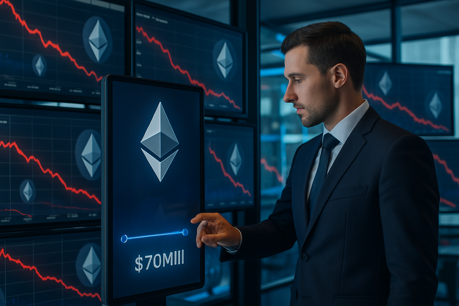 découvrez comment bitmine affirme sa confiance dans l'ether en réalisant un achat stratégique de 70 millions de dollars, défiant la tendance baissière du marché.