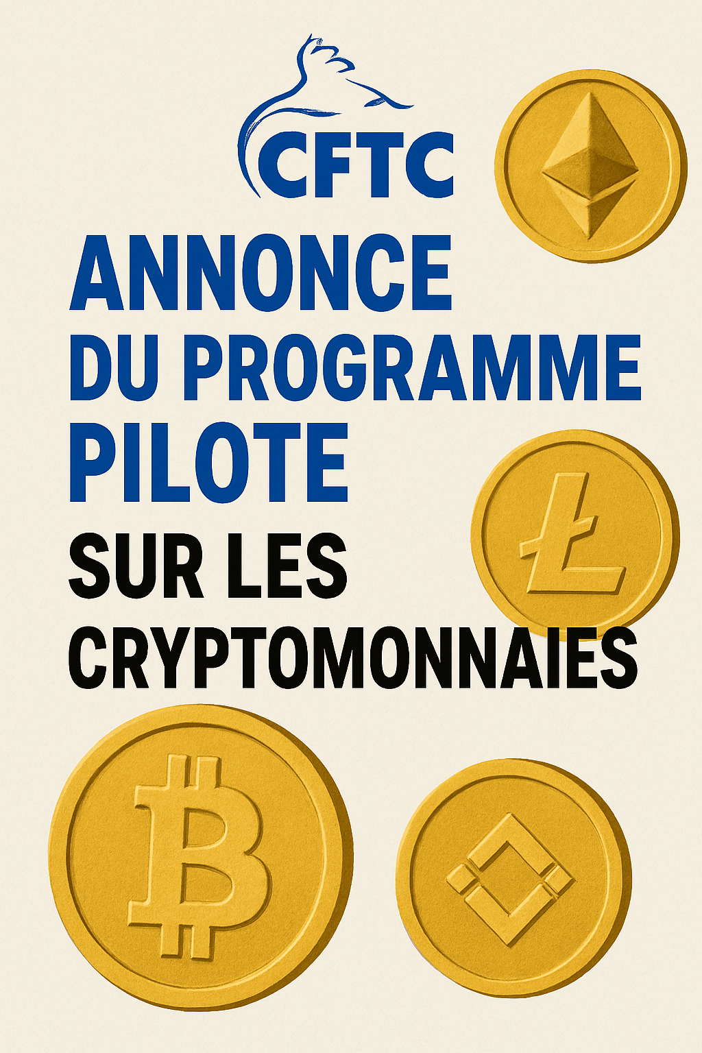 la cftc inaugure un programme pilote innovant permettant d'utiliser bitcoin, ethereum et usdc comme garanties pour les produits dérivés, renforçant ainsi la confiance et la flexibilité sur le marché des cryptomonnaies.