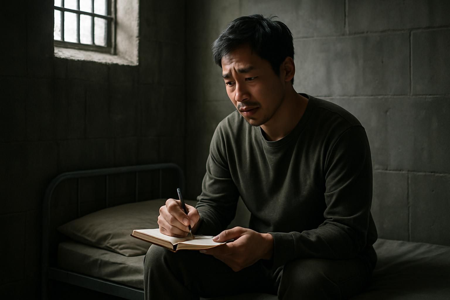 découvrez le récit poignant du cofondateur de samourai wallet qui partage son expérience bouleversante de son premier jour en prison à travers une lettre émouvante.