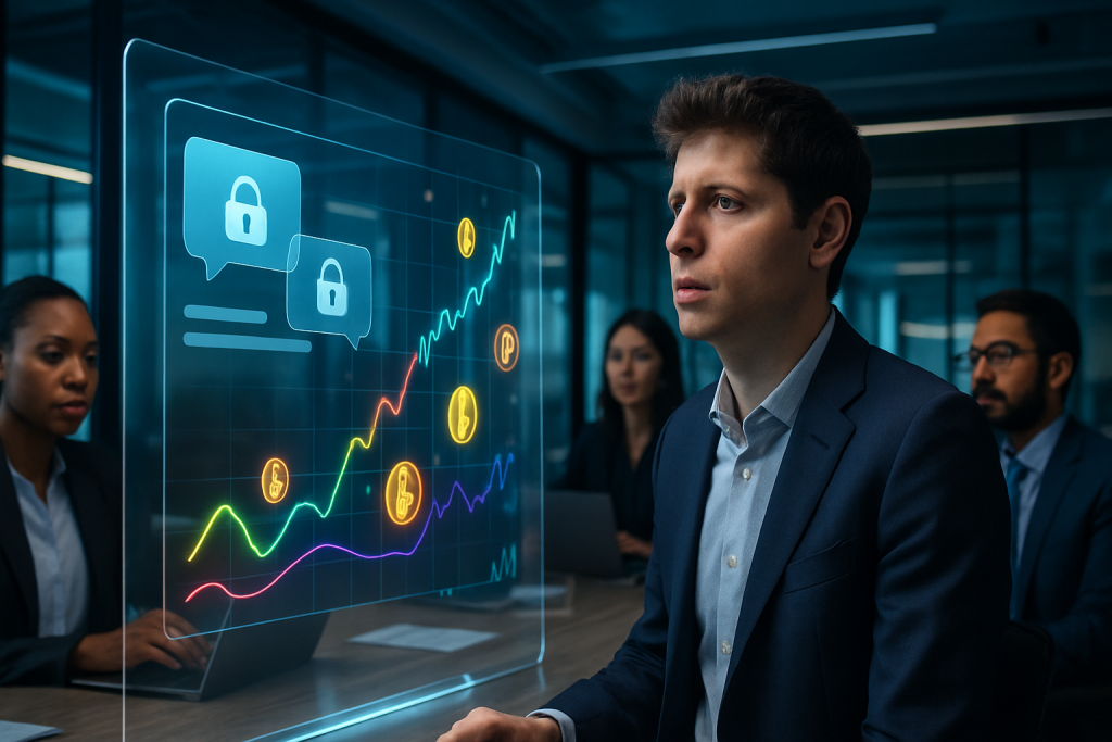 découvrez le projet innovant de sam altman combinant chat chiffré et paiements en cryptomonnaies en temps réel pour une communication sécurisée et des transactions instantanées.