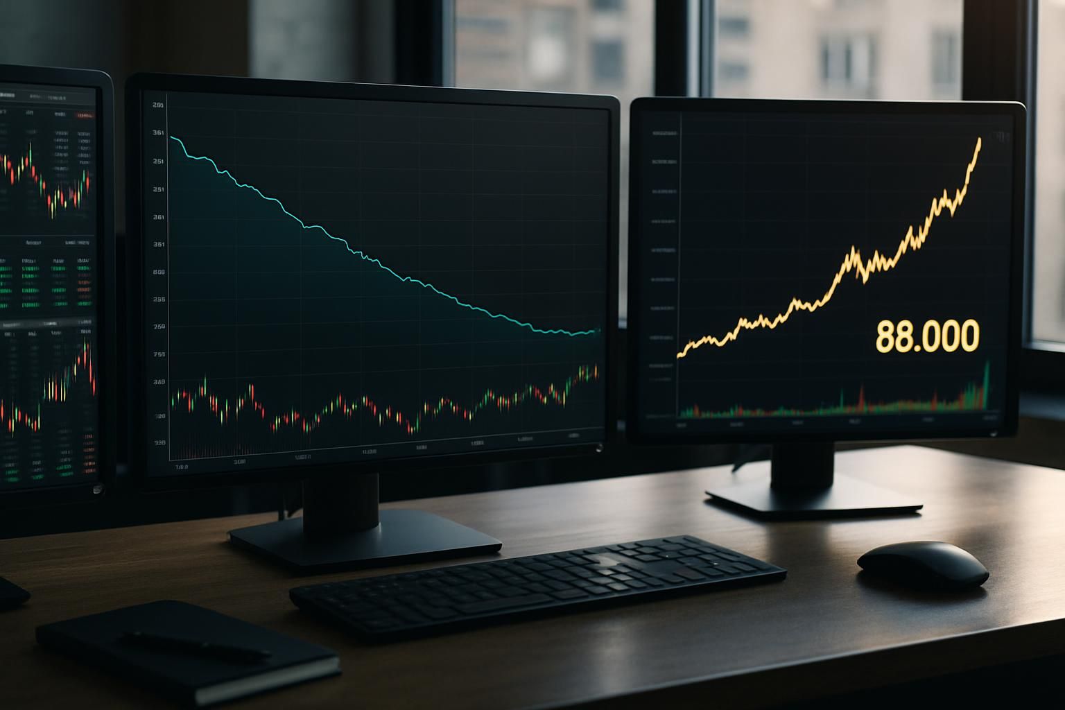 découvrez comment l'inflation américaine connaît un ralentissement inattendu, tandis que bitcoin dépasse à nouveau les 88 000 dollars, marquant un tournant majeur sur les marchés financiers.