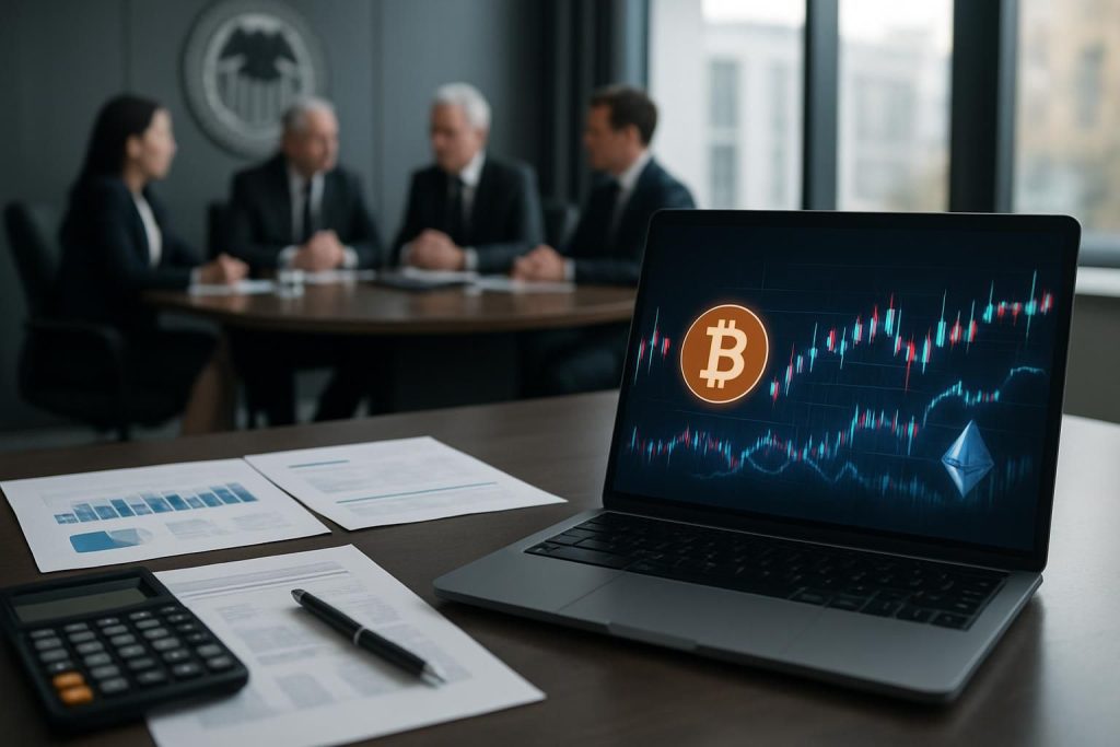 la fed étudie la mise en place de comptes simplifiés destinés aux acteurs du secteur crypto, dans le cadre d'une nouvelle régulation visant à faciliter les transactions et renforcer la sécurité financière.