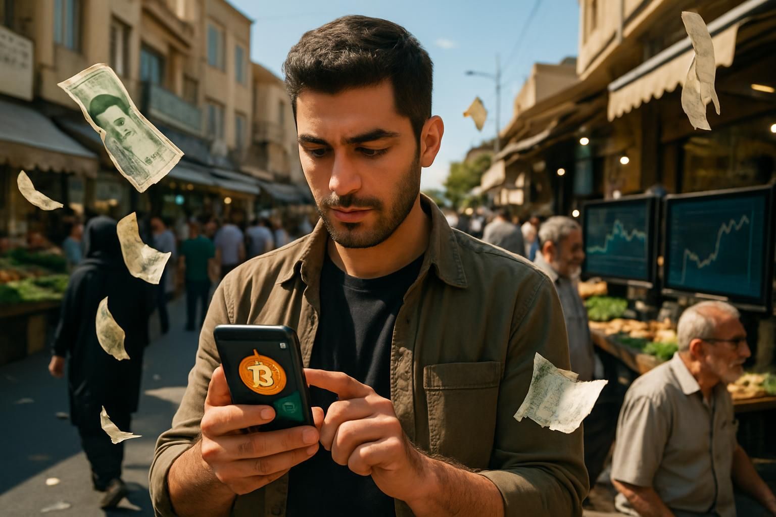 en iran, face à la dévaluation rapide de la monnaie nationale, le bitcoin s'impose comme un refuge sécurisé et une alternative d'investissement pour préserver la valeur.