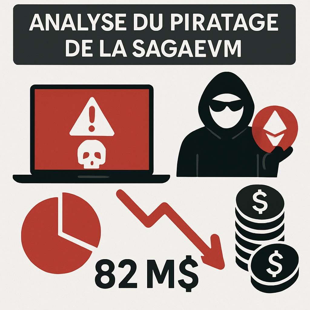 la plateforme sagaevm a été suspendue temporairement suite à un piratage majeur de 7 millions de dollars affectant le protocole layer-1 saga, mettant en lumière les enjeux de sécurité dans l'écosystème blockchain.