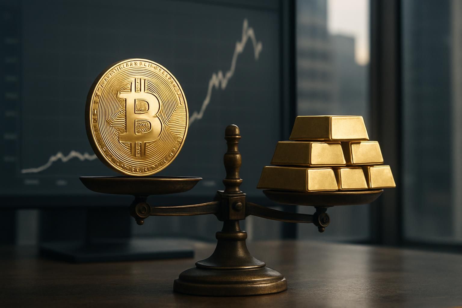 découvrez pourquoi la valeur du bitcoin se rapproche des niveaux de 2017 face à l’or, malgré l'engouement actuel, selon l'expert peter schiff.