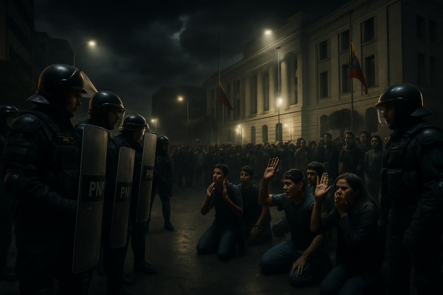 découvrez les conséquences de l'arrestation de maduro par les états-unis et comment le venezuela entre dans une ère de répression accrue, affectant la situation politique et sociale du pays.