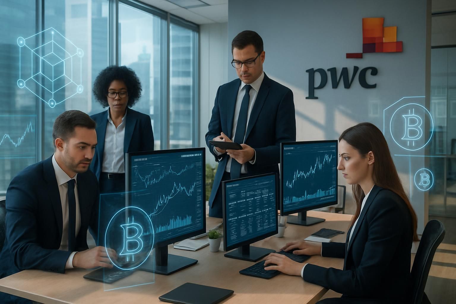 le cabinet d'audit pwc renforce sa stratégie dans le secteur des cryptomonnaies, profitant des récentes mesures d'assouplissement réglementaire pour accélérer son développement.