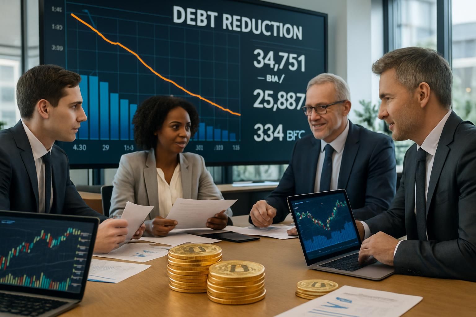 strive rembourse 92% de sa dette et acquiert 334 bitcoins grâce à une levée de fonds en actions privilégiées, renforçant ainsi sa position financière et son portefeuille crypto.