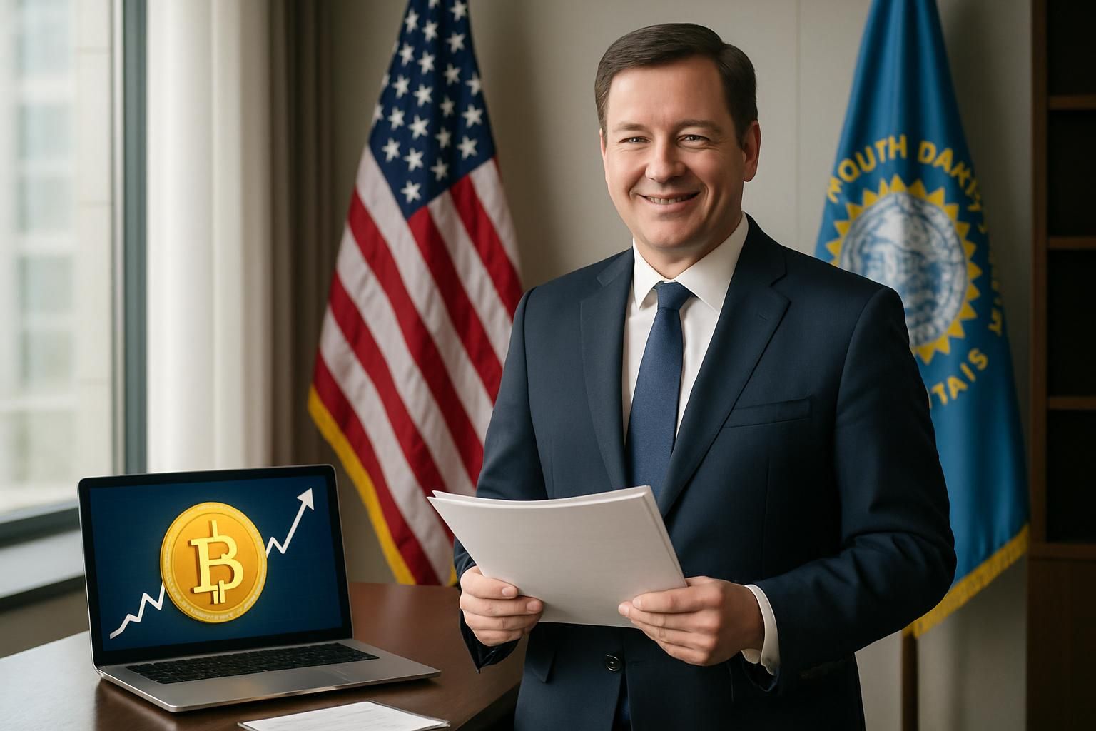 un élu du dakota du sud propose de relancer un projet de loi visant à autoriser l'état à investir dans le bitcoin, marquant une étape importante dans l'adoption des cryptomonnaies par les gouvernements locaux.